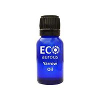 Yarrow Oil (Achillea Millefolium) 100% Natural, Organic, Vegan & Cruelty Free Essential Oil With Euro Dropper By Eco Aurous (50 ml, 1.69 OZ)
