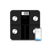 Bathroom Weight Scale Body Fat Scales Digital Weight Smart Bluetooth Scale Smart Electronic Digital Weight,Germany,Black