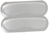 Bergal Women's Anti-Slip/Invisible Heel Pads Cushion, Clear, One Size Medium US