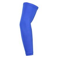 Rosa Schleife High Elastic Arm Protector, Outdoor Basketball Elbow Support Bracer Pain Relief Long Sleeve Compression Armband for Sports Safety Single Piece(M-XXL)