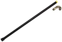 Snake Eye Tactical Pewter Design Handle Walking Cane w/Small Handle Storage, No Blade, 34.5" Overall (Cobra)