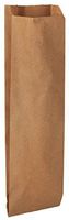 Quart Size Kraft Paper Bags Great Used as a Wine Bag or for Freshly Baked Goods 4 1/2"W x 2 1/2"G x 16"H by MT Products (50 Pieces)