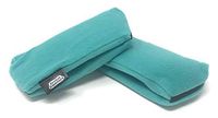 Universal Crutch Underarm Pad Covers - Luxurious Soft Fleece with Sculpted Memory Foam Cores (Teal)