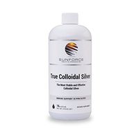 True Colloidal Silver Dietary Supplement - 10 ppm Silver for Immune Support - 16 oz