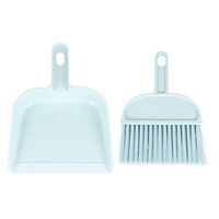 Balacoo 2 Sets Mini Hand Broom and Dustpan Set Pet Tiny Cleaning Broom for Reptile Guinea Pigs Cats Hedgehogs Hamsters