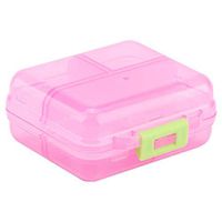 Zyyini Pill Box, 7 Grids Weekly Portable Medicine Tablet Pill Box Organizer Drug Case(#3)
