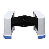 Bathroom Step Stool | Squatty Bathroom Thicken Folding Portable Footstool Piles Relief Aid Safety | Proper Toilet Posture for Healthier Results,Blue