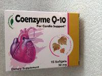 Coenzyme Q10 Supplement for Cardio Support (15 Softgels 30 Mg)