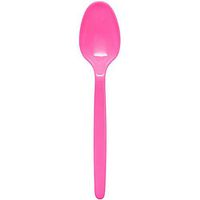Karat U2100 (Pink) PS Heavy Weight Tea Spoons - Pink (Case of 1000)