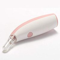 JIN Electric Earwax Removal Vacuum Kit Tool with LED Light Ear Clean for Kids Baby and Adults,Pink