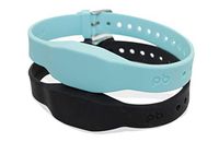 Pillbands - Adjustable Silicone Wristband with Chamber for Holding Aspirin, Benadryl, Tylenol 3, Tylenol 4, Maxalt, and Other medications (2 Pack)