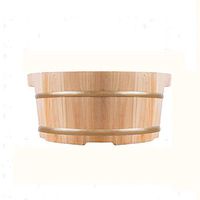 Thicken Wooden Tub Foot Tub，Solid Wood Foot Soaking Barrel Foot Spa Wooden Tub，Wooden Foot Basin，Wooden Wash Basin，Child Available