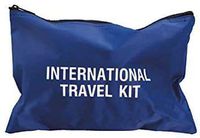 8779157 PT# 74601 First Aid Kit Basic Travelers International Nylon Blue Ea Made by Medique Pharmaceuticals