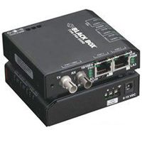 Standard Media Converter Switch, 10-/100-Mbps Copper to 10-Mbps Fiber, 115-VAC, Multimode, ST