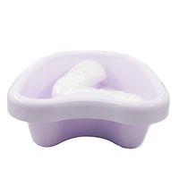 Saweyona Ionic Detox Foot Bath Plastic Basin for Foot Spa Ionic Detox Foot Spa Machine Detox Machine Ion Cleanser Foot Care Tool White Color with 100 Plastic Bags