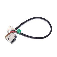DBParts DC Power Jack Cable Harness for HP 17-X027CL 17-X047CL 17-X127CL 17-X037CL 17-X087NR 17-X010NR 17-X020NR 17-X051NR 17-X061NR 17-X115DX 17-X116DX 17-X121DX 17-X173DX 17-x001cy 17-X114DX