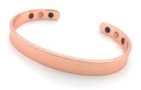 Cretoni Sereno Pure Copper Magnetic Bracelet for Men and Women : 6 Powerful Magnets : Perfect for Fashion, Golf and Natural Relief of Joint Pain, Arthritis, RSI, Carpal Tunnel, Fatigue, Migraines