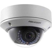 HIKVISION HD Smart 2 Megapixel PoE Dome IP Outdoor Surveillance Camera, 2.8mm - 12mm Zoom Lens, White (US Version)