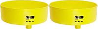 Eagle 1662 Drum Funnel with Brass Screen, 18" Diameter x 7" Height (Pack of 2)