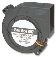 SANYO DENKI - SANACE FANS 9BMB12P2K01 DC BLOWER, 97 X 33MM, 12V