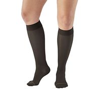 Ames Walker AW Style 16 Sheer Support 15 20mmHg CT Knee High Stockings Black MD