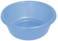 YBM HOME Round Plastic Wash Basin (1148 11.25", Light Blue)