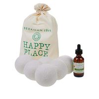 Beekman 1802 Happy Place Wool Dryer Balls & 2 oz. Citrus Essential Oil