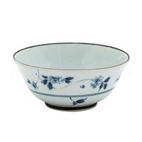 AXZHYX Bowl Bowl, Japanese Style Porcelain Vintage Burning Porcelain Bowl Rice Bowl Small Bowl 13.5 5.7cm Hotel Tableware Home Noodles Boiled Fish Soup Bowl