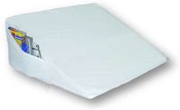 Rose Medical Bed Wedge - Foam Wedge Bed Pillow 25" x 23" x 12". Comes w/ white pillow cover