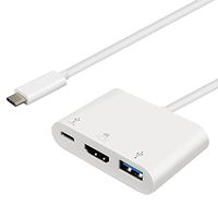 Inland Products USB 3.1 Type-C to Hdmi+Usb3.0+Type-C