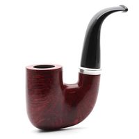 Mr. Brog Smoking Pipe - Model No. 119 OOM Paul Mahogany - Mediterranean Briar Wood - Hand Made Tobacco Pipe