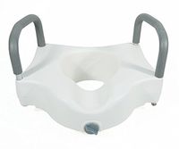 AdirMed Raised Toilet Seat with Removable Arms and Lock