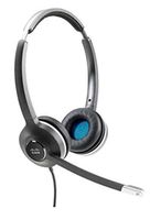 Cisco Headset 532 (Wired Dual with Quick Disconnect coiled RJ Headset Cable) - Stereo - Quick Disconnect - Wired - 90 Ohm - 50 H
