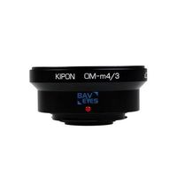Kipon Baveyes 0.7X Optical Focal Reducer Lens Adapter for Olympus OM Mount Lens to Micro Four Thirds Camera