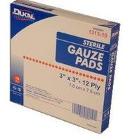 Sterile Gauze Pads 3" x 3" 10 count