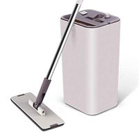 CuiXiang Microfiber Mop Wringer Bucket Set, Extendable Handle, 360° Rotatable, Environmental Protection, Multipurpose, Suitable for Family, Restaurant and Hotel