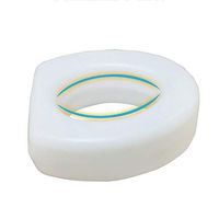 Raised Toilet Seat,Portable Elevated Riser Toilet Seat Lifter for Bathroom Safety - Assists Disabled, Elderly Or Handicapped