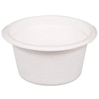 MM Foodservice Biodegradable Portion Cup, Compostable Portion Control Cups, Eco-Friendly Paper and Plastic Alternative (100, 2-Ounce)