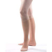Allegro 15-20 mmHg Essential 16 Sheer Knee High Closed Toe (Nude) Large Full-Calf