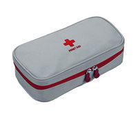 Outdoor Travel Home First Aid Kit Portable Medicine Storage Bag, Gray