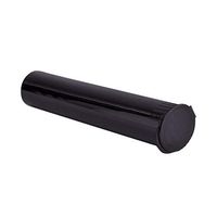 98mm Black Doob Tube Pre-Roll Vial Child Resistant Squeeze Top 600 Pack