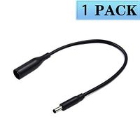 Dongle Tip Adapter 7.4mm to 4.5mm for Dell DC Power Cable P/N: D5G6M, 57J49, 331-9319 for Dell M3800 XPS 12 13 15 5930 18 1810 1820 Inspiron 11 13 14 15 17(1PACK)