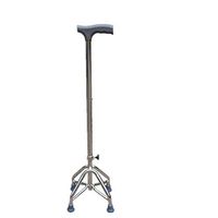 ZWH-Walking Cane Cane - Smart Easy Walking Stick Adjustable -with Small 4 Leg Base-Soft Bottom Non-Slip Strong and Durable
