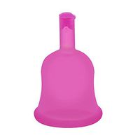 DXJJ 2 Pcs Copa Menstrual Cup Silicone Woman Cup Menstrual Cup Menstrual Lady Vaginal Cups,Purple,S