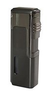 Prestige Import Group - The Tsunami Quad Torch Butane Lighter - Color: Gun Metal