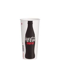 SOLO RP2SCB-K1038 24 oz. Coke DSP Paper Cold Cup (Pack of 1000)