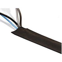 Techflex DRN4.00BK25 Dura Race 4 Inch Wide Carpeting Cable Cover, 25 Foot - Black