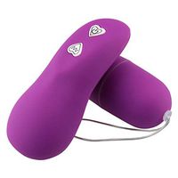 Purple Portable Vibrating Personal Fitness Bullet Adult Vibrating Egg Perfect Tool Silicone Waterproof Exercises & Tightening (Color: Purple)