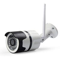 Outdoor Security Camera, 1080P Wireless IP Waterproof Cameras, 35 LEDs Night Vision Surveillance System with Two-Way Audio, Motion Detection, Activity Alert, Deterrent Alarm - iOS, Android App (1080P)