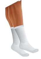 Meditex Diabetic Rugged Silver Socks - Medium (White)